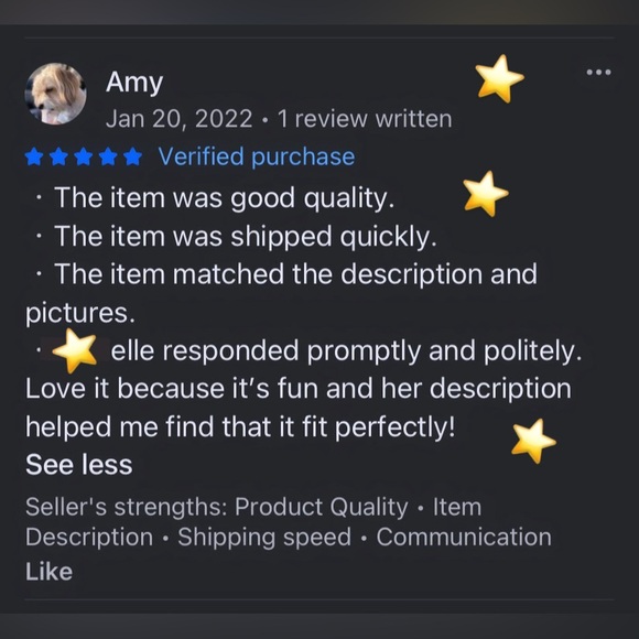 ⭐️ Reviews ⭐️ - Picture 5 of 7